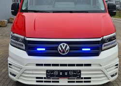 Volkswagen Crafter / MAN TGE Stoßfänger in Ral 9010 lackiert (62)